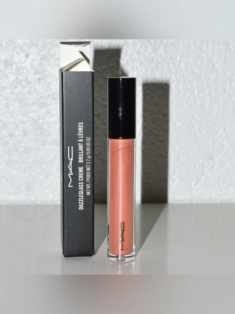 MAC Cosmetics Dazzleglass Lipgloss *SUBLIME SHINE* Limited Edition Peach BNIB